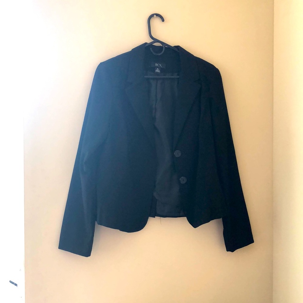 Solid Black Blazer